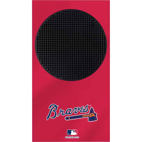 MLB Atlanta Braves Alternate/Away Jersey Xbox Series S Console Skin